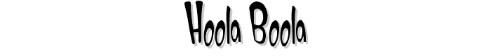 Hoola boola font